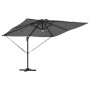 Parasol Roma Antracita 286 x 284 x 270 cm Aluminio y poliéster en Sombrillas | Comprar online en Foru.es