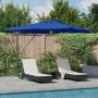 Parasol Roma Azul 286 x 284 x 270 cm Aluminio y poliéster en Sombrillas | Comprar online en Foru.es