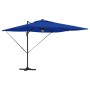 Parasol Roma Azul 286 x 284 x 270 cm Aluminio y poliéster en Sombrillas | Comprar online en Foru.es