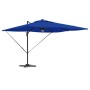 Parasol Roma Azul 286 x 284 x 270 cm Aluminio y poliéster en Sombrillas | Comprar online en Foru.es