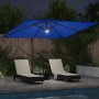 Parasol Roma Azul 286 x 284 x 270 cm Aluminio y poliéster en Sombrillas | Comprar online en Foru.es