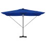 Parasol Roma Azul 286 x 284 x 270 cm Aluminio y poliéster en Sombrillas | Comprar online en Foru.es