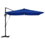 Parasol Roma Azul 286 x 284 x 270 cm Aluminio y poliéster en Sombrillas | Comprar online en Foru.es