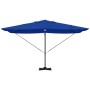 Sombrilla Azul azur 351 x 250 x 253 cm Poliéster y Aluminio en Sombrillas | Comprar online en Foru.es