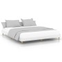 Estructura de cama madera de ingeniería blanca 200x200 cm de vidaXL, Camas y somieres - Ref: Foro24-832005, Precio: 145,76 €,...