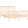 Estructura de cama con cabecero madera maciza pino 120x200 cm de vidaXL, Camas y somieres - Ref: Foro24-3188201, Precio: 119,...