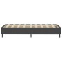 Cama box spring tela gris oscuro 100x200 cm de vidaXL, Camas y somieres - Ref: Foro24-3054722, Precio: 300,42 €, Descuento: %