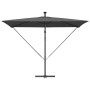 Sombrilla Antracita 294 x 200 x 270 cm Poliéster y Aluminio en Sombrillas | Comprar online en Foru.es