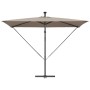 Sombrilla Taupé 294 x 200 x 270 cm Poliéster y Aluminio en Sombrillas | Comprar online en Foru.es
