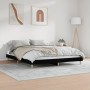 Estructura de cama madera de ingeniería negra 200x200 cm de vidaXL, Camas y somieres - Ref: Foro24-832006, Precio: 136,85 €, ...
