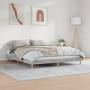 Estructura de cama madera de ingeniería gris Sonoma 200x200 cm de vidaXL, Camas y somieres - Ref: Foro24-832011, Precio: 111,...