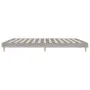 Estructura de cama madera de ingeniería gris Sonoma 200x200 cm de vidaXL, Camas y somieres - Ref: Foro24-832011, Precio: 109,...