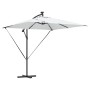 Parasol de cantilever tipo plátano Arena 249 x 249 x 250 cm en Sombrillas | Comprar online en Foru.es