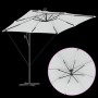 Parasol de cantilever tipo plátano Arena 249 x 249 x 250 cm en Sombrillas | Comprar online en Foru.es