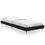 Estructura de cama madera de ingeniería negra 75x190 cm de vidaXL, Camas y somieres - Ref: Foro24-832206, Precio: 89,95 €, De...
