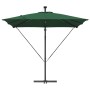 Parasol de cantilever tipo plátano Verde 249 x 249 x 250 cm en Sombrillas | Comprar online en Foru.es