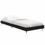 Estructura de cama madera de ingeniería negra 75x190 cm de vidaXL, Camas y somieres - Ref: Foro24-832206, Precio: 88,45 €, De...
