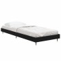 Estructura de cama madera de ingeniería negra 75x190 cm de vidaXL, Camas y somieres - Ref: Foro24-832206, Precio: 89,95 €, De...