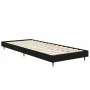 Estructura de cama madera de ingeniería negra 75x190 cm de vidaXL, Camas y somieres - Ref: Foro24-832206, Precio: 88,45 €, De...