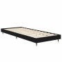 Estructura de cama madera de ingeniería negra 75x190 cm de vidaXL, Camas y somieres - Ref: Foro24-832206, Precio: 89,95 €, De...