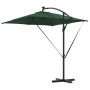 Parasol de cantilever tipo plátano Verde 249 x 249 x 250 cm en Sombrillas | Comprar online en Foru.es