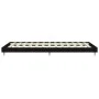 Estructura de cama madera de ingeniería negra 75x190 cm de vidaXL, Camas y somieres - Ref: Foro24-832206, Precio: 88,45 €, De...
