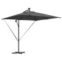 Parasol de cantilever tipo plátano Antracita 249 x 249 x 250 cm en Sombrillas | Comprar online en Foru.es