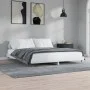 Estructura de cama madera de ingeniería blanco brillo 180x200cm de vidaXL, Camas y somieres - Ref: Foro24-832119, Precio: 147...