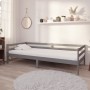 Sofá cama con colchón madera de pino maciza gris 90x200 cm de vidaXL, Camas y somieres - Ref: Foro24-3083571, Precio: 266,73 ...