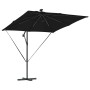 Parasol de cantilever tipo plátano Negro 249 x 249 x 250 cm en Sombrillas | Comprar online en Foru.es