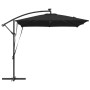 Parasol de cantilever tipo plátano Negro 249 x 249 x 250 cm en Sombrillas | Comprar online en Foru.es
