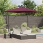 Parasol de cantilever tipo plátano Rojo burdeos en Sombrillas | Comprar online en Foru.es