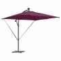 Parasol de cantilever tipo plátano Rojo burdeos en Sombrillas | Comprar online en Foru.es