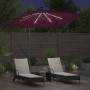 Parasol de cantilever tipo plátano Rojo burdeos en Sombrillas | Comprar online en Foru.es