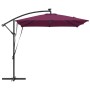 Parasol de cantilever tipo plátano Rojo burdeos en Sombrillas | Comprar online en Foru.es
