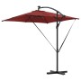 Parasol de cantilever tipo plátano Terracota 249 x 249 x 250 cm en Sombrillas | Comprar online en Foru.es