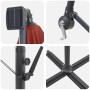 Parasol de cantilever tipo plátano Terracota 249 x 249 x 250 cm en Sombrillas | Comprar online en Foru.es