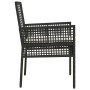 Silla de Jardín 2 pcs Negro 55 x 53 x 85 cm ratán sintético en Sillas de jardín | Comprar online en Foru.es