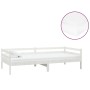 Sofá cama con colchón madera de pino maciza blanco 90x200 cm de vidaXL, Camas y somieres - Ref: Foro24-3083565, Precio: 296,7...