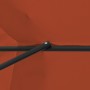 Sombrilla de jardín Terracota 395 x 395 x 245 cm en Sombrillas | Comprar online en Foru.es