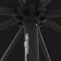 Sombrilla de jardín Negro 395 x 395 x 245 cm Poliéster en Sombrillas | Comprar online en Foru.es