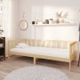 Sofá cama con colchón madera de pino maciza 90x200 cm de vidaXL, Camas y somieres - Ref: Foro24-3083614, Precio: 272,49 €, De...