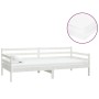 Sofá cama con colchón madera de pino maciza blanco 90x200 cm de vidaXL, Camas y somieres - Ref: Foro24-3083595, Precio: 277,7...