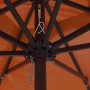 Sombrilla de jardín Terracota 295 x 295 x 245 cm en Sombrillas | Comprar online en Foru.es