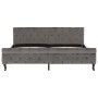 Estructura de cama de terciopelo gris 180x200 cm de vidaXL, Camas y somieres - Ref: Foro24-288562, Precio: 348,96 €, Descuent...