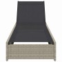 Tumbona Beige 200.5 x 70 x 75 cm ratán sintético en Tumbonas | Comprar online en Foru.es