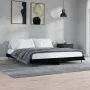 Estructura de cama madera de ingeniería negra 180x200 cm de vidaXL, Camas y somieres - Ref: Foro24-832222, Precio: 148,16 €, ...
