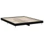 Estructura de cama madera de ingeniería negra 180x200 cm de vidaXL, Camas y somieres - Ref: Foro24-832222, Precio: 148,16 €, ...