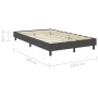 Estructura de cama Box Spring tela gris 120x200 cm de vidaXL, Camas y somieres - Ref: Foro24-287455, Precio: 126,32 €, Descue...