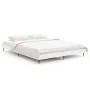 Estructura de cama madera de ingeniería blanca 140x190 cm de vidaXL, Camas y somieres - Ref: Foro24-832277, Precio: 110,61 €,...